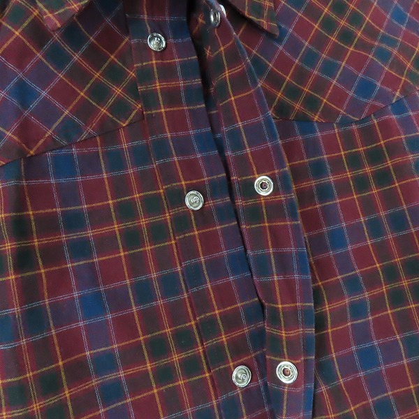 実際に弊社で買取させて頂いたCUSTOM CULTURE from PAZZO/カスタムカルチャー パッゾ スナップボタンシャツ 48の画像 2枚目