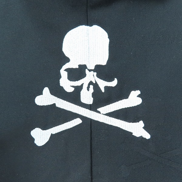 実際に弊社で買取させて頂いた【未使用】MASTERMIND×Dickies/マスターマインドジャパン×ディッキーズ スカル刺繍 ツイルワークパンツ 182M40M501 32の画像 6枚目