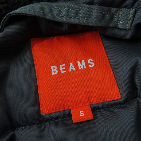 実際に弊社で買取させて頂いたBEAMS/ビームス ビッグフェードミリタリーブルゾン ヴィンテージ加工 11-18-0013-139/Sの画像 2枚目