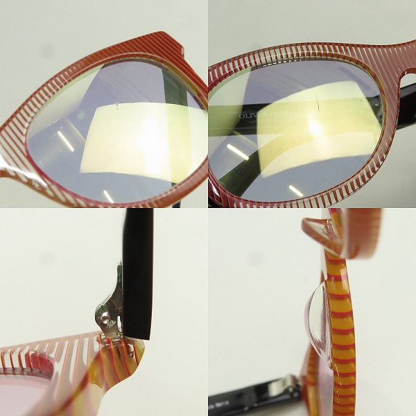 実際に弊社で買取させて頂いたOLIVER PEOPLES×BECK×PORTER/オリバーピープルズ×ベック×ポーター Double Helix サングラス/アイウェアの画像 9枚目