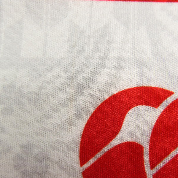 実際に弊社で買取させて頂いたcanterbury/カンタベリー ラグビー日本代表 公式レプリカ ホームジャージ VCR39010/Mの画像 6枚目