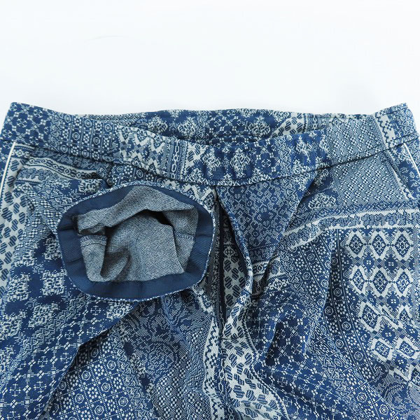 実際に弊社で買取させて頂いたETRO/エトロ バンダナ柄 3Bテーラードジャケット/スラックスパンツ セットアップ/52の画像 4枚目