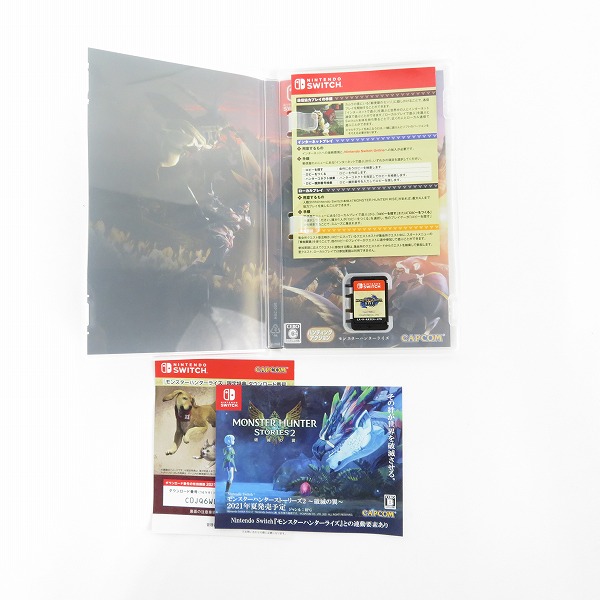 実際に弊社で買取させて頂いたNintendo Switch/ニンテンドースイッチ ソフト カプコン MONSTER HUNTER RISE/モンスターハンター ライズの画像 2枚目