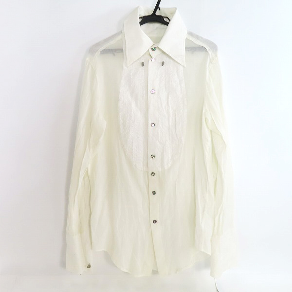 実際に弊社で買取させて頂いたIF SIX WAS NINE/イフシックスワズナイン TXS-PGS/M タキシードシャツ ホワイト/1