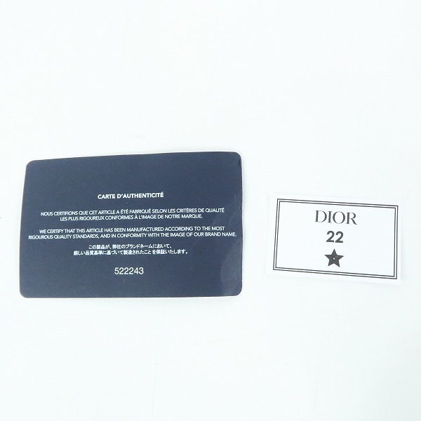 実際に弊社で買取させて頂いたDior/ディオール オブリーク マイクロポーチ ショルダー 2OBCA326YSEの画像 7枚目