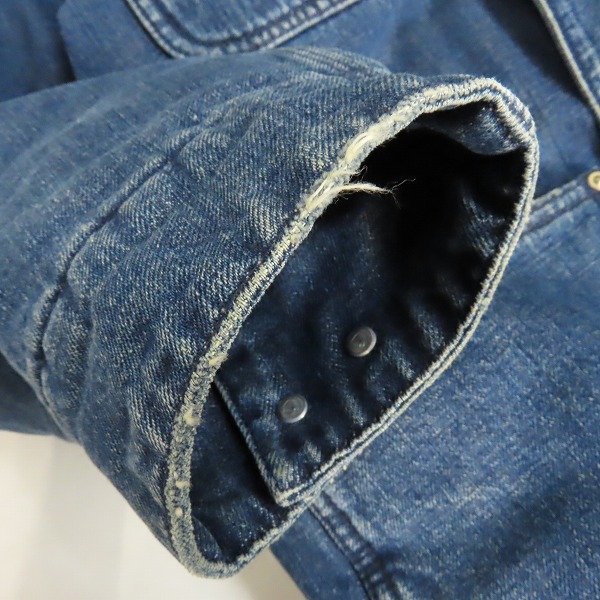実際に弊社で買取させて頂いたCarhartt/カーハート PHOENIX COAT 内ボア デニムジャケット I020406.01/Mの画像 8枚目