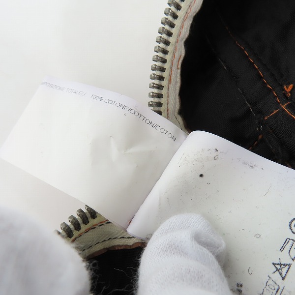 実際に弊社で買取させて頂いたRick Owens DRKSHDW/リックオウエンス ダークシャドウ クラック加工 ハンドバッグの画像 6枚目