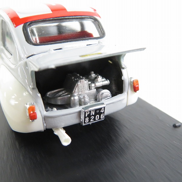 実際に弊社で買取させて頂いたbrumm/ブルム 1/43 FIAT ABART 1000 berlina TRENTO BONDONE 1971 ＃384/フィアット アバルト ミニカーの画像 7枚目