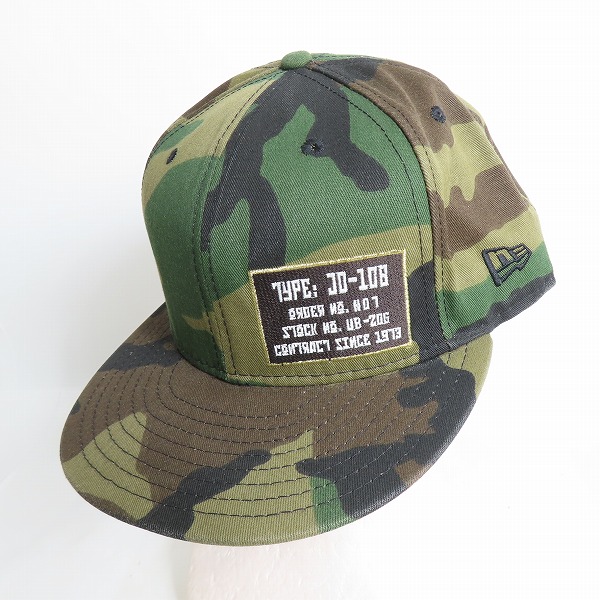 実際に弊社で買取させて頂いたNEW ERA×Timberland/ニューエラ×ティンバーランド 59FIFTY CAP カモフラ/迷彩 キャップ/帽子/8