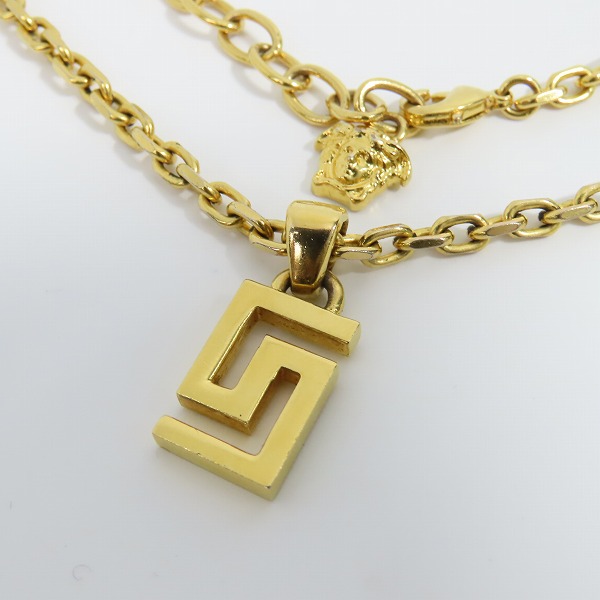 実際に弊社で買取させて頂いたVERSACE/ヴェルサーチ グレカ ネックレス DG17334S