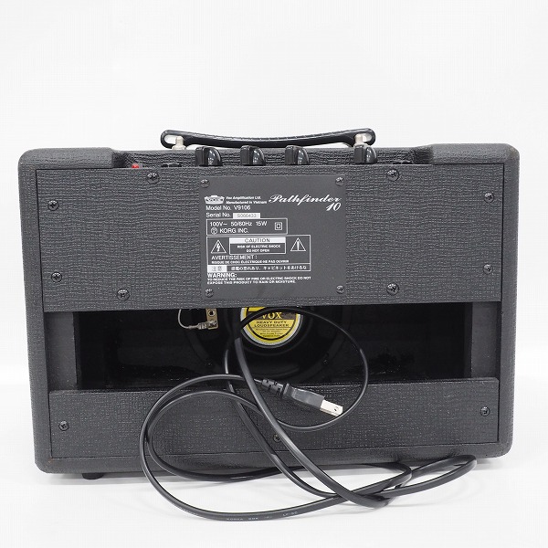 実際に弊社で買取させて頂いたVOX/ヴォックス Pathfinder 10 V9106 ギターアンプ コンボアンプ【動作確認済】の画像 4枚目