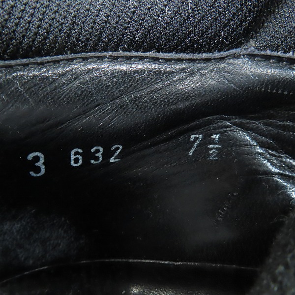 実際に弊社で買取させて頂いたPRADA/プラダ ベルクロ ビブラムソール スエードシューズ /7.5の画像 6枚目