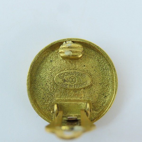 実際に弊社で買取させて頂いたCHANEL/シャネル ココマーク イヤリングの画像 7枚目