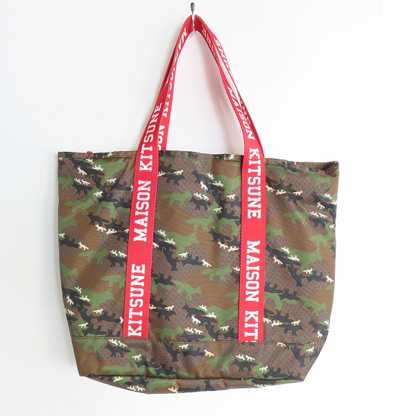 実際に弊社で買取させて頂いたMAISON KITSUNE×EASTPAK/メゾンキツネ×イーストパック トートバッグ/EK85820Tの画像 1枚目