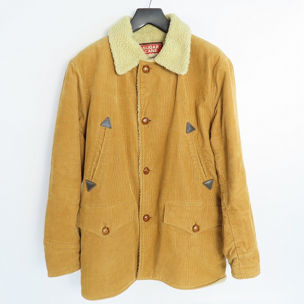 実際に弊社で買取させて頂いたSUGAR CANE/シュガーケーン コーデュロイ生地 ボアランチジャケット SC10497/M