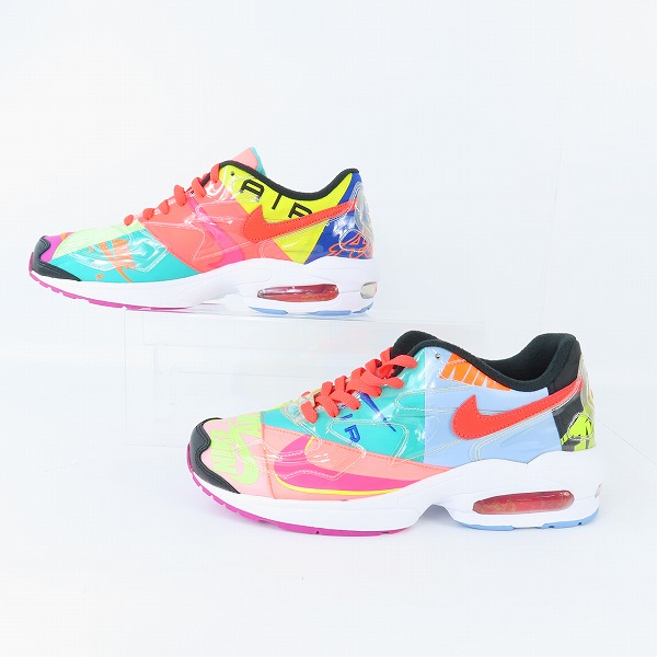 実際に弊社で買取させて頂いたNIKE×ATMOS/ナイキ×アトモス AIR MAX2 LIGHT QS/エア マックス2 ライト クイックストライク BV7406-001/27の画像 3枚目