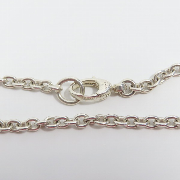 実際に弊社で買取させて頂いたGUCCI/グッチ GGロゴ インターロッキングG ネックレスの画像 4枚目