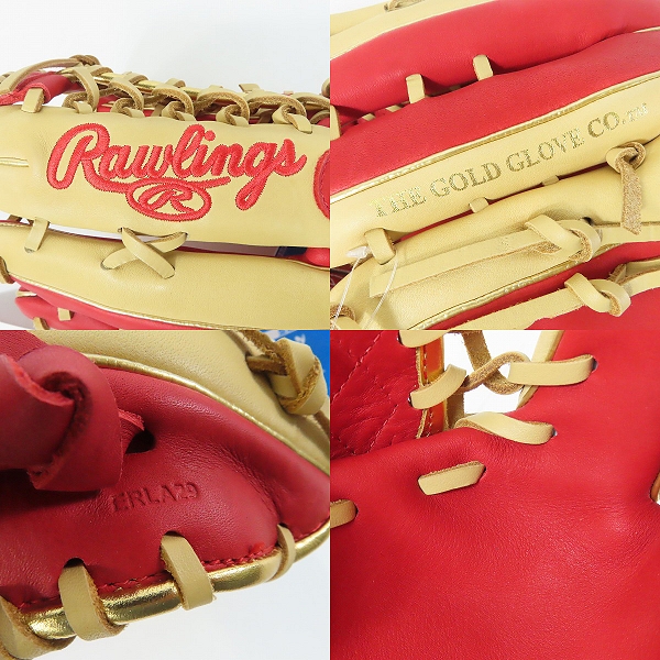 実際に弊社で買取させて頂いた【未使用】Rawlings/ローリングス HYPER TECH COLOR SYNC 軟式 外野手 右投げ用 グローブ GR4HTCY719の画像 8枚目