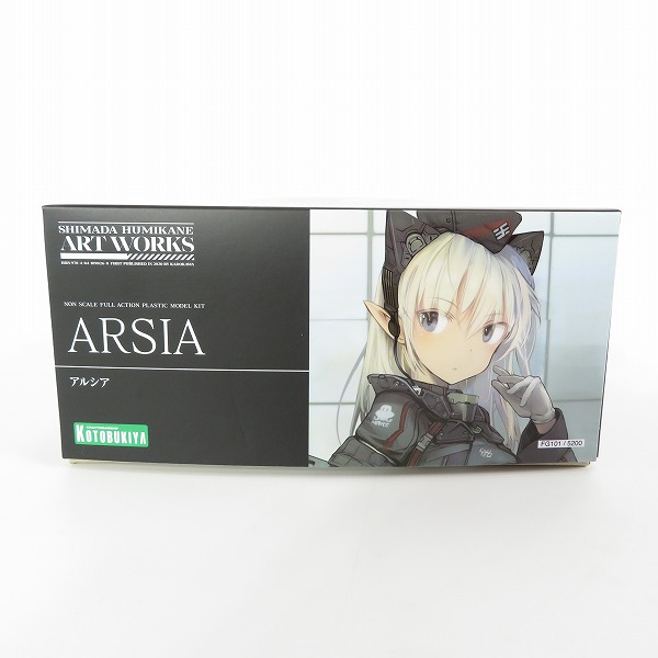 実際に弊社で買取させて頂いた【未組立】KOTOBUKIYA/コトブキヤ 島田フミカネ ART WORKS アルシア プラモデルの画像 4枚目