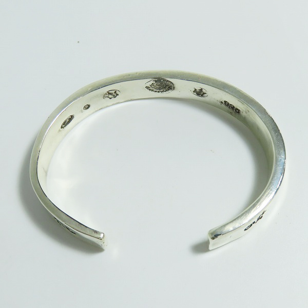実際に弊社で買取させて頂いた【証明書付き】Gaboratory/ガボラトリー  CROWN MALTESE BANGLE/フラットバー バングルの画像 5枚目