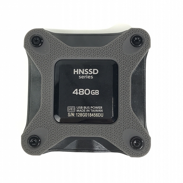 実際に弊社で買取させて頂いたI-O DATA/アイ・オー・データ PS4対応 SSD 480GB Happinet USB3.1 Gen1 USB3.0/HNSSD-480BK【簡易動作確認済】の画像 5枚目