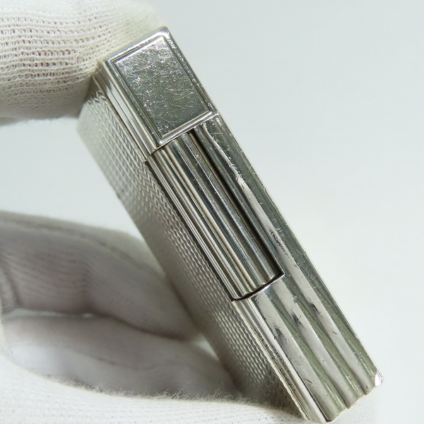 実際に弊社で買取させて頂いたS.T.DuPont/デュポン GATSBY/ギャッツビー シルバー ガスライターの画像 8枚目