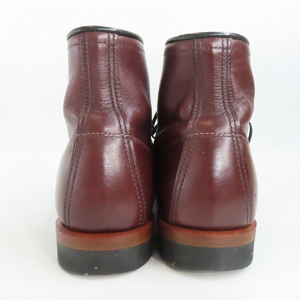 実際に弊社で買取させて頂いたRED WING/レッドウィング BECKMAN/ベックマン ブーツ ブラックチェリー 9011/US9の画像 1枚目