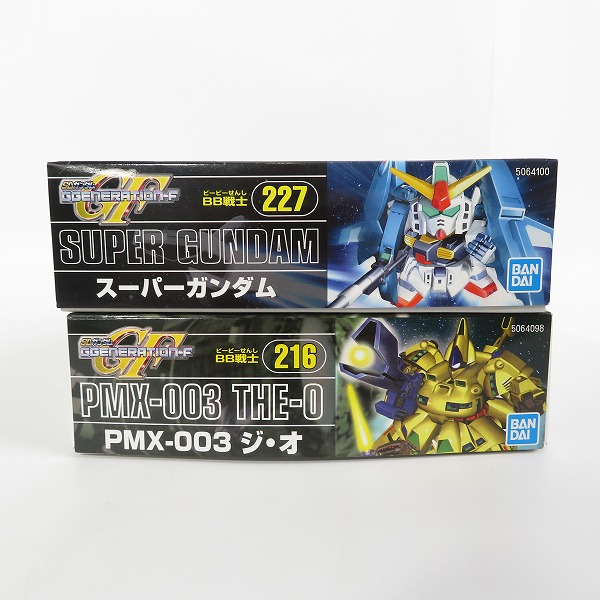 実際に弊社で買取させて頂いた【未組立】BANDAI/バンダイ Gジェネレーション-F SDガンダム BB戦士 スーパーガンダム/ジ・オ 2点セット/ガンプラの画像 3枚目