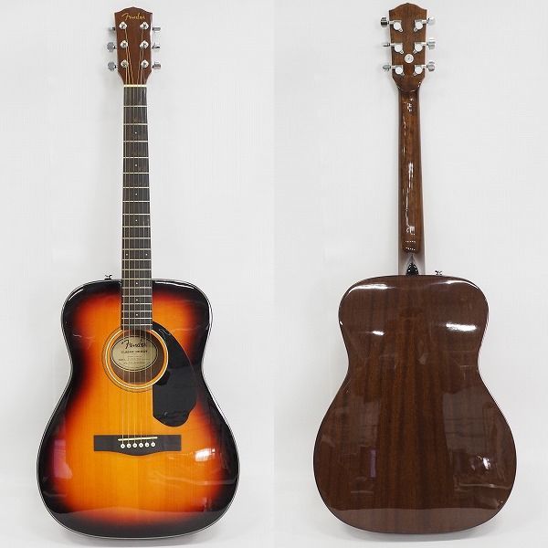 実際に弊社で買取させて頂いた★Fender/フェンダー  CC-60S/3TS Concert アコースティックギター/アコギ ソフトケース付の画像 1枚目
