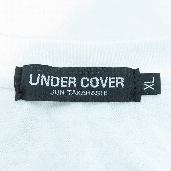 実際に弊社で買取させて頂いたUNDERCOVER/アンダーカバー ANARCHY AND DESPAIR & PEACE 半袖 Tシャツ/XLの画像 2枚目