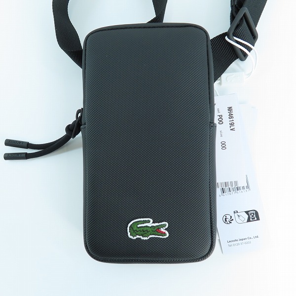 実際に弊社で買取させて頂いた【未使用】LACOSTE/ラコステ LCST スマートフォンホルダー/ショルダーバッグ NH4619LV
