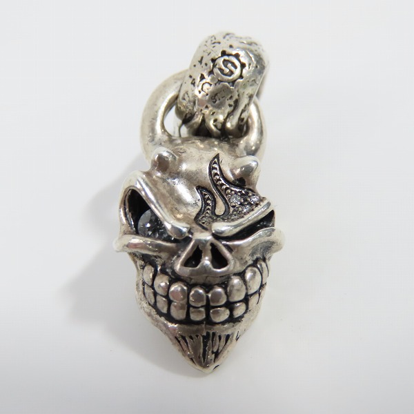 実際に弊社で買取させて頂いたSTARLINGEAR/スターリンギア マイクロ デビル ペンダントトップ ダイヤモンド D0.19の画像 1枚目