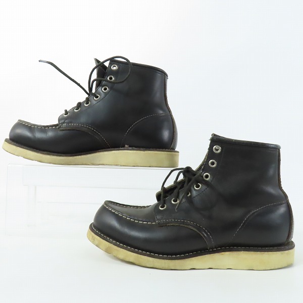 実際に弊社で買取させて頂いたRED WING/レッドウィング 四角犬タグ アイリッシュセッター モックトゥ ブーツ/7Eの画像 3枚目