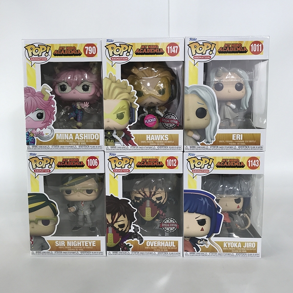 実際に弊社で買取させて頂いた【おまとめ】Funko/ファンコ Pop/ポップ 僕のヒーローアカデミア/ヒロアカ ホークス/オーバーホール 等 フィギュア
