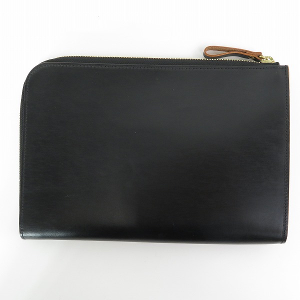 実際に弊社で買取させて頂いたPORTER/ポーター FILM/フィルム レザー クラッチバッグの画像 1枚目