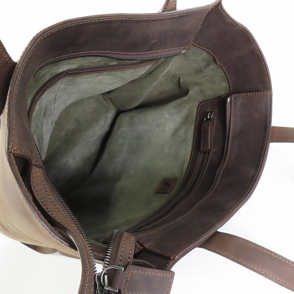 実際に弊社で買取させて頂いた土屋鞄製造所/ツチヤカバン オリジンオイルヌメ トートの画像 3枚目