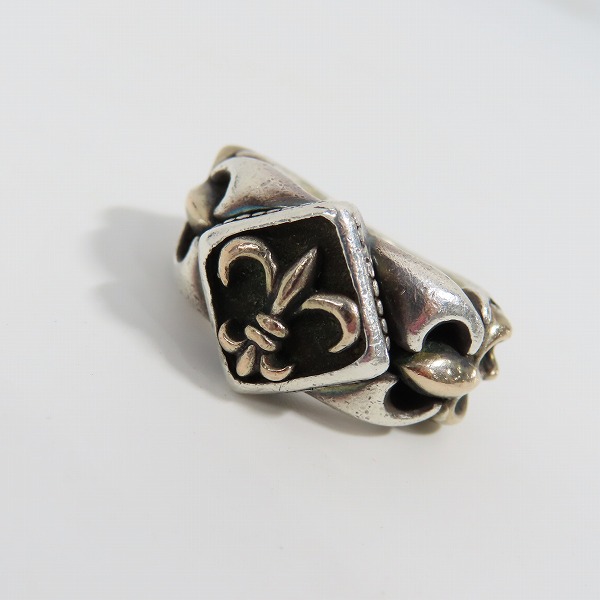 実際に弊社で買取させて頂いたLord Camelot/ロードキャメロット リリー/フレア デザイン リング 14-15.5号