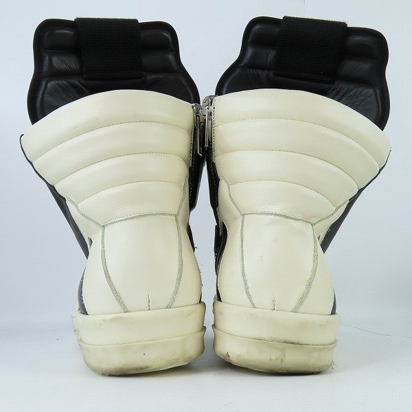 実際に弊社で買取させて頂いたRick Owens/リックオウエンス GEOBASKET JUMBO LACE ジオバスケット ジャンボレース ハイカットスニーカー/RU01B1894 LPOW1/43の画像 1枚目