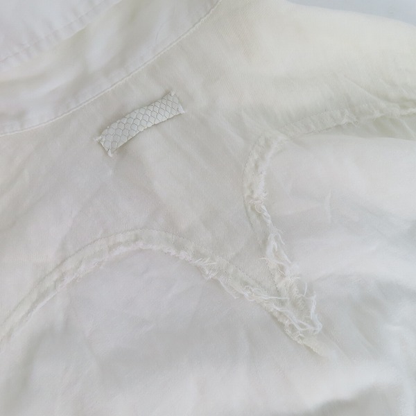 実際に弊社で買取させて頂いたIF SIX WAS NINE/イフシックスワズナイン TXS-PGS/M タキシードシャツ ホワイト/1の画像 4枚目