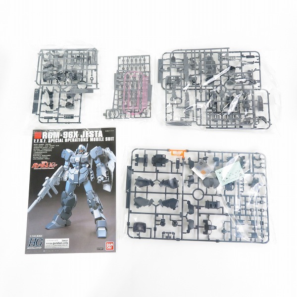 実際に弊社で買取させて頂いた【未組立】BANDAI/バンダイ HG 1/144 ギャン/ジェスタ/百式 3点セット/ガンプラの画像 2枚目