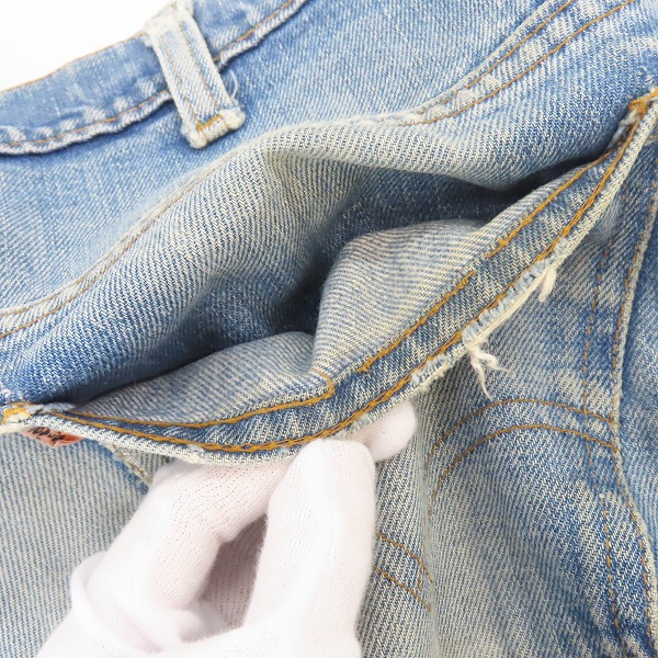 実際に弊社で買取させて頂いたLevi's/リーバイス ヴィンテージ オレンジタブ 刻印562 TALONジップ デニムパンツの画像 6枚目