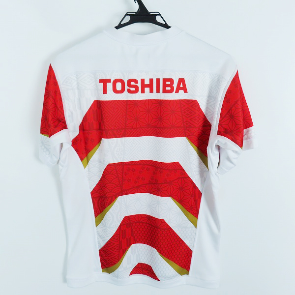 実際に弊社で買取させて頂いたcanterbury/カンタベリー ラグビー日本代表 公式レプリカ ホームジャージ VCR39010/Mの画像 1枚目