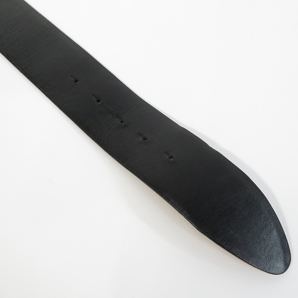 実際に弊社で買取させて頂いたDOLCE & GABBANA/ドルチェ&ガッバーナ レザーベルト/85CM-34INCHの画像 5枚目