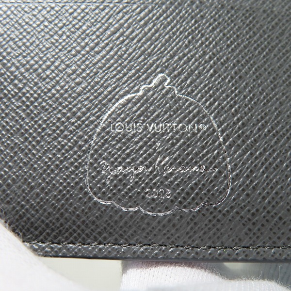 実際に弊社で買取させて頂いたLOUIS VUITTON/ルイヴィトン×草間彌生 ポルトフォイユ・マルコ 二つ折り財布/ウォレット M82101の画像 5枚目