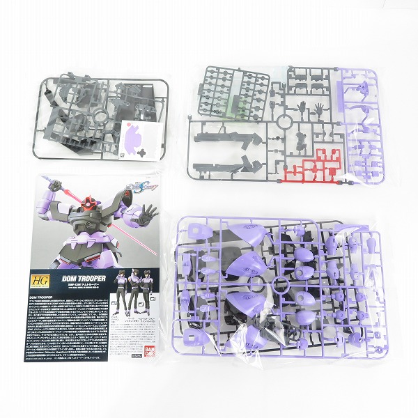 実際に弊社で買取させて頂いた【未組立】BANDAI/バンダイ HG 1/144 機動戦士ガンダムSEED DESTINY ドムトルーパー 2点セット/ガンプラの画像 1枚目