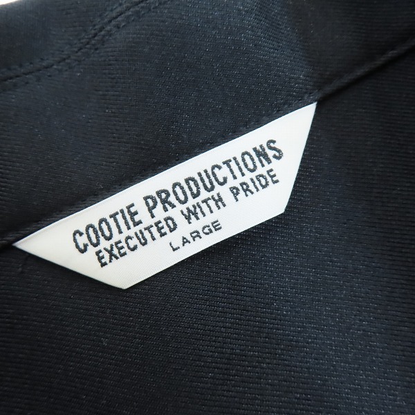 実際に弊社で買取させて頂いたCOOTIE/クーティー executed with pride ロゴ刺繍 オープンカラーシャツ/Lの画像 2枚目