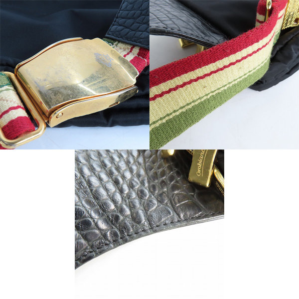 実際に弊社で買取させて頂いたOrobianco/オロビアンコ ウエストバッグ/ボディバッグの画像 9枚目