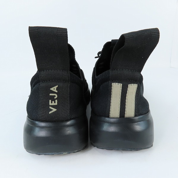 実際に弊社で買取させて頂いたRick Owens×Veja/リックオウエンス×ヴェジャ RUNNER STYLE2 V-KNIT スニーカー VM21S6800 27.5の画像 1枚目