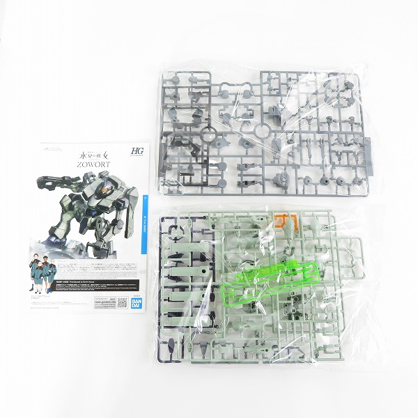 実際に弊社で買取させて頂いた【未組立】BANDAI/バンダイ HG 1/144 機動戦士ガンダム水星の魔女 ザウォート/ベギルペンデ/ガンダムファラクト 3点セットの画像 3枚目