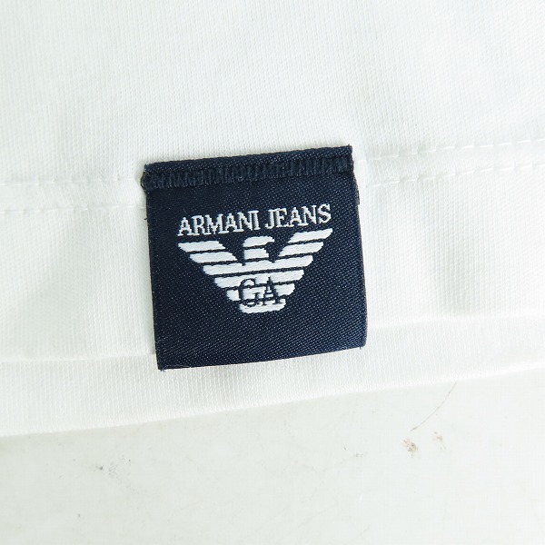実際に弊社で買取させて頂いたARMANI JEANS/アルマーニジーンズ 半袖Tシャツ 6Y6T60 6JPRZ/XLの画像 4枚目